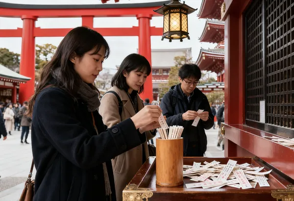 去日本寺庙求签，抽到“凶”该怎么办？